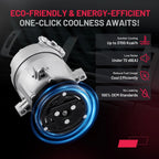 A/C Compressor and Clutch for Suzuki Forenza, Reno (2004–2008)