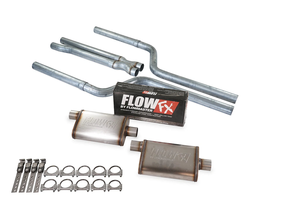 Dual Exhaust Kit for Dodge Magnum 5.7L V8 (2005–2008) 2.5" Flow FX Rear Exit