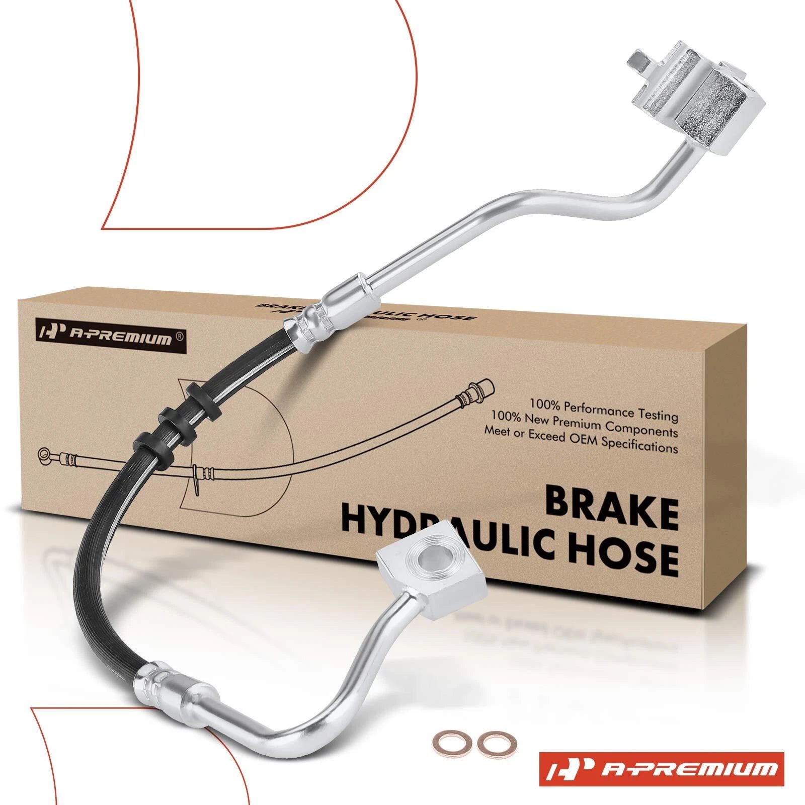 Rear Left Brake Hydraulic Hose for Lincoln LS (2003–2006)