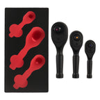 3-Piece Ratchet Wrench Set for Automotive Use (Universal)