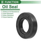 Set of 5 Oil Seal TG4 Lip Seal Ring for Rotary Shaft 30x55x12mm NBR Rubber