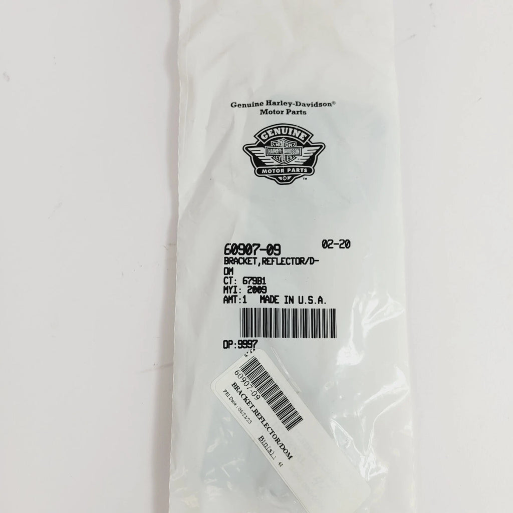 OEM License Reflector Plate Bracket for Harley-Davidson (2009) 60907-09