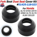 2X Fork Dust Seals for Honda SL70 ST90 XR75 XR80 XL70 XL75 XL80 CB (1970–1980) 51425-118-023
