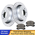 Drilled Slotted Brake Rotor for Ford F-150 (2012–2020)