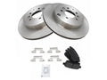 Rear Brake Pad and Rotor Kit for Mazda CX-9 (2007–2015) MX597CY