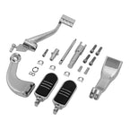 Chrome Mid-Control Shifter Lever Pegs Kit for Harley Sportster XL (2014–2022)