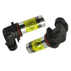 Set of 2 9005 H10 9145 3000K Yellow 100W LED Headlight Fog Light Bulbs