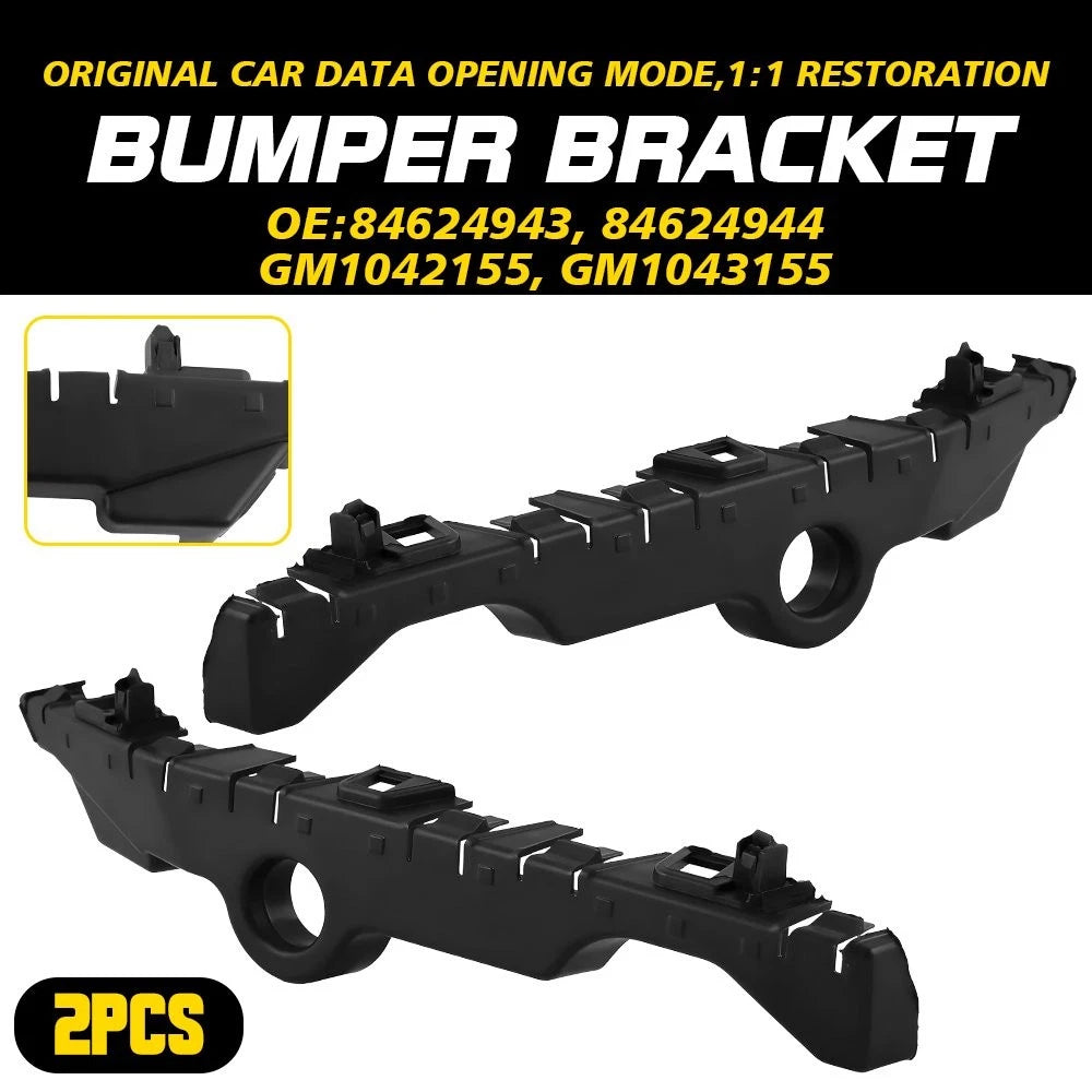 Front Bumper Brackets for Chevy Silverado 1500 (2019–2023) PY