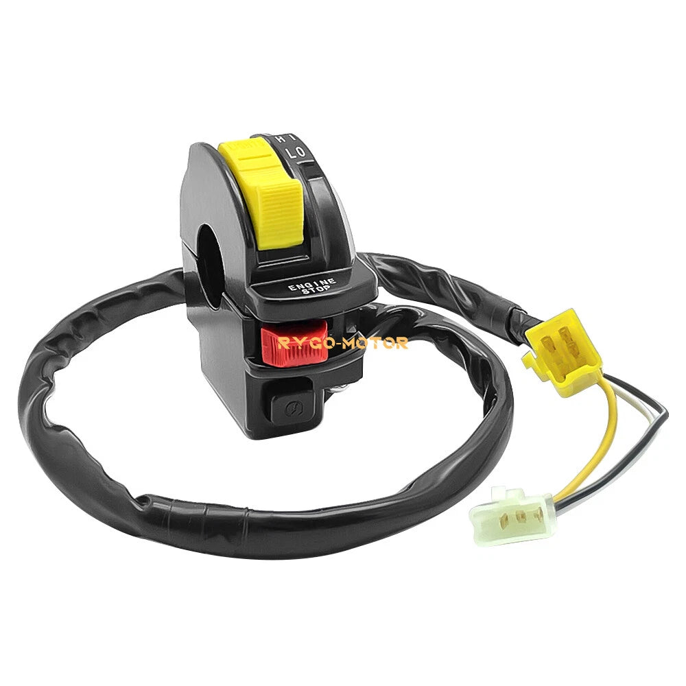 Handlebar Start Stop Headlight Switch for Suzuki Quadrunner 250 (1985–1986)