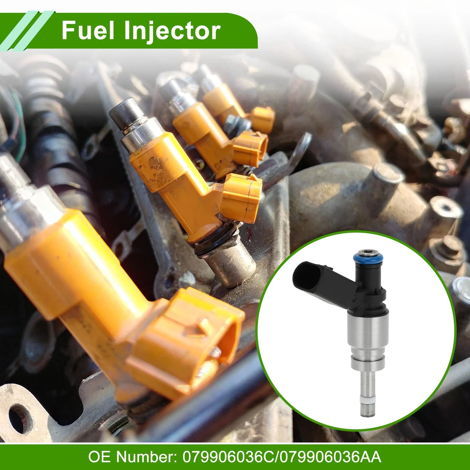 Fuel Injector No. 079906036C/079906036AA for Audi A8 D3 4.2 FSI (2006–2010)
