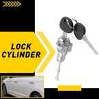 Left Driver Door Lock Cylinder with 2 Keys 81970-F0000 for Hyundai Elantra (2017–2020)