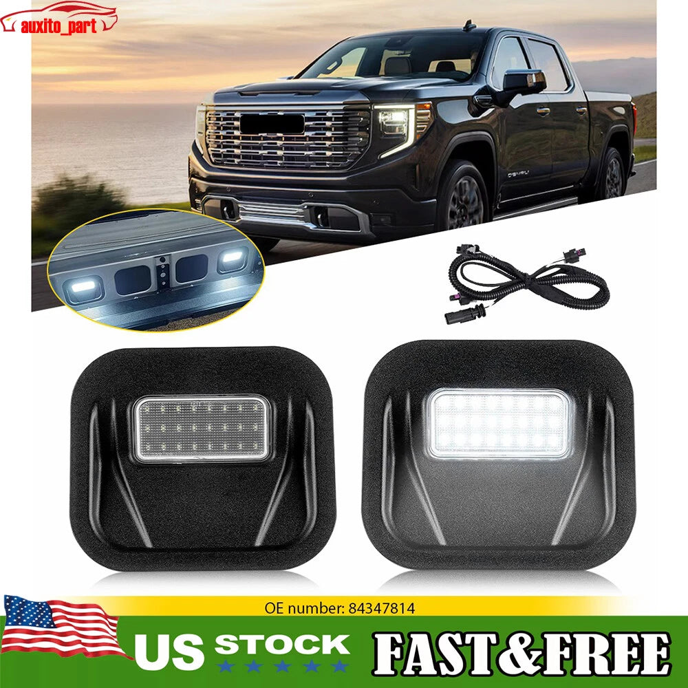 MultiPro Tailgate Step Light Kit for GMC Sierra 1500 2500 (2019–2025)
