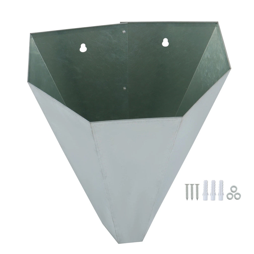 Medium Size Chicken Cone for Poultry Restraining (Galvanized Steel)