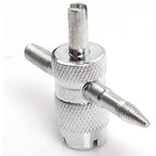 Tire Remover Tool with 4 Valve Stem Cores for