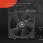 Cooling Fan Assembly with Shroud for Subaru Impreza (2008–2011)
