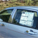10pc Luxury Chrome Window Package Replacement for Ford Focus (2008–2011)