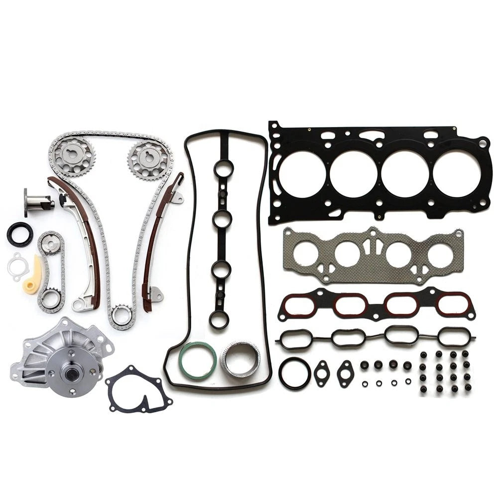 Head Gasket Set Timing Chain Kit Water Pump for Toyota Camry (2002–2009)