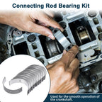 Set of 12 Connecting Rod Bearings for Toyota  No. 1304165010