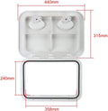 Deck Hatch Access Hatch & Lid for Marine Boat (17-1/4" x 12-3/8")