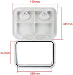 Deck Hatch Access Hatch & Lid for Marine Boat (17-1/4" x 12-3/8")