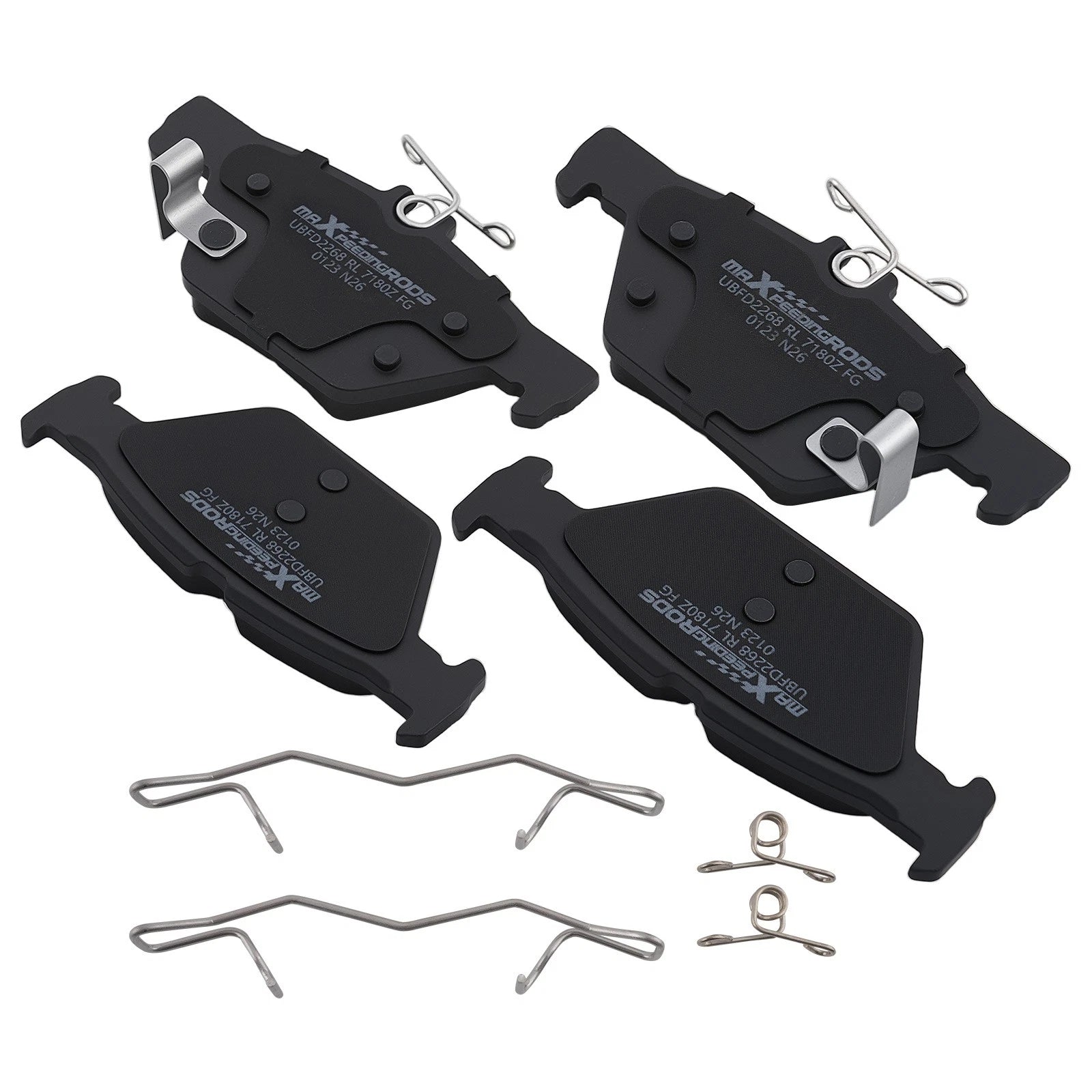 Rear Brake Pads Kit for Subaru Crosstrek, Forester (2019–2025) / Legacy, Outback (2015–2025)