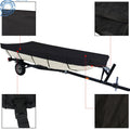 Towable Cover for Jon Boat (12ft, 14ft, 16ft, 18ft) Waterproof Heavy Duty 600D