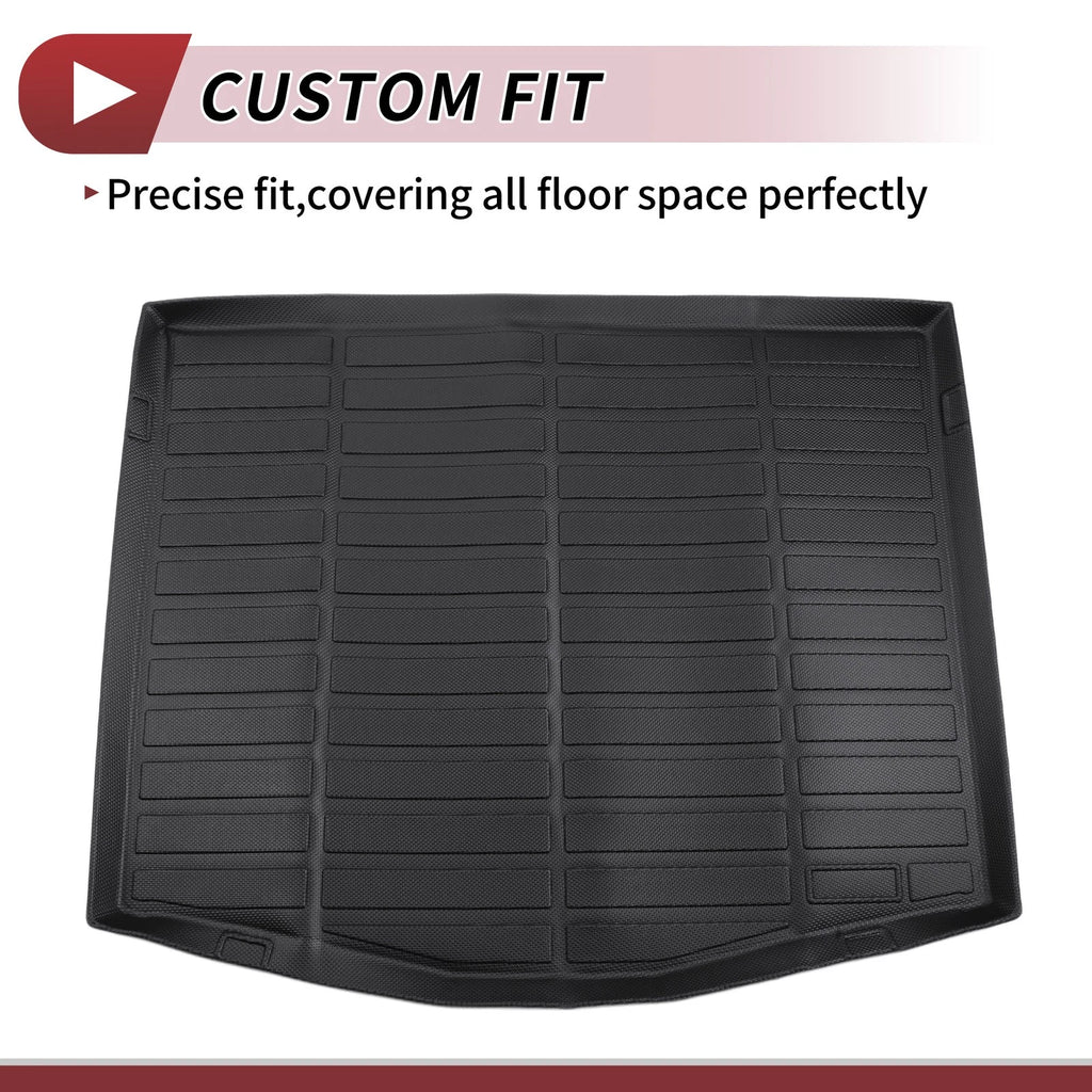 Cargo Liner Rear Trunk Mat for Ford Mustang Mach-E (2021–2025) TPE Black