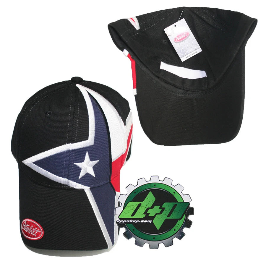 Peterbilt Trucks American Star Hat Baseball Cap Diesel Gear Semi Flag