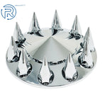Front Axle Cover Kit for Truck (33mm Spiked Chrome)