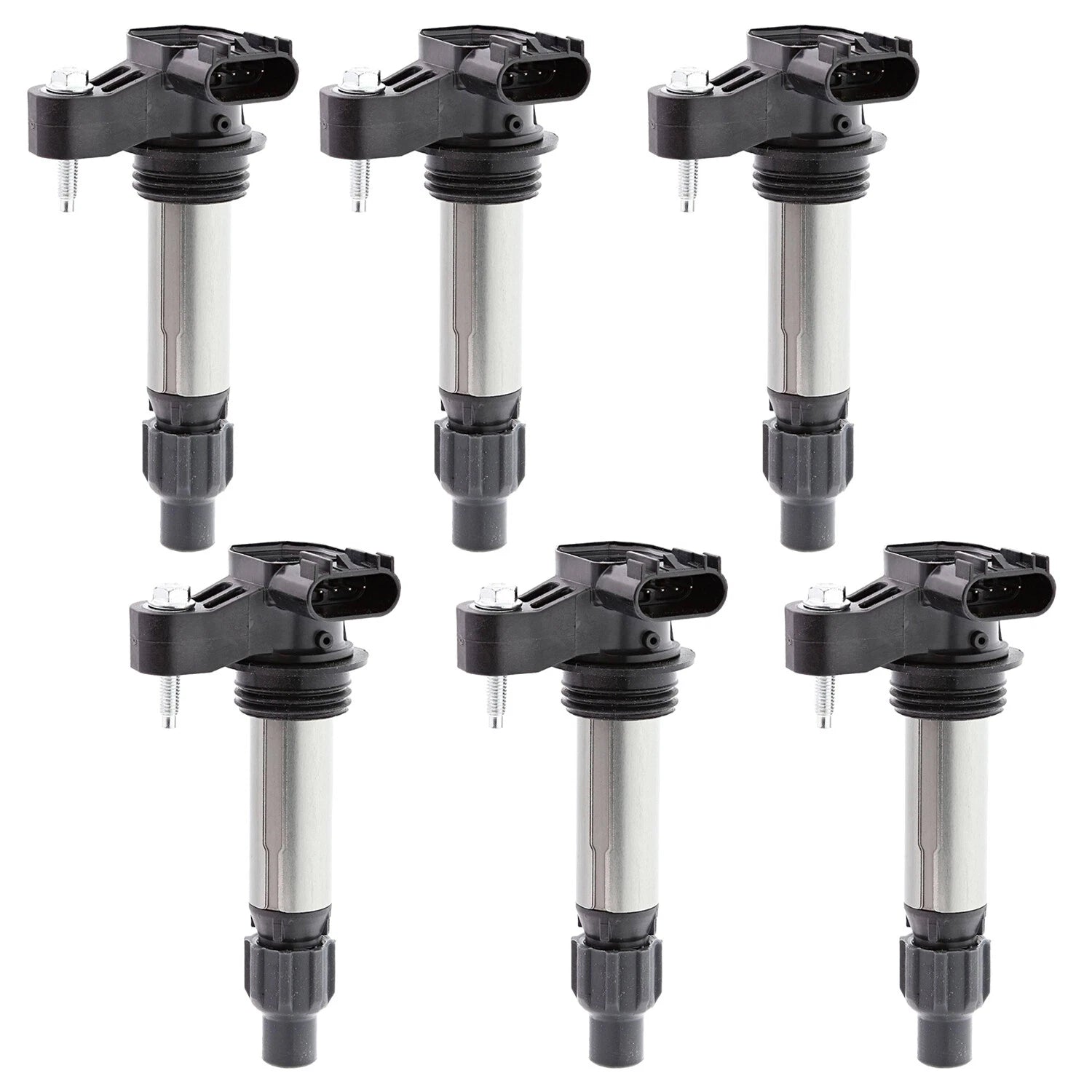 Set of 6 Denso Spark Plugs for Enclave CTS Equinox Terrain 9-5 Vue XL-7 V6