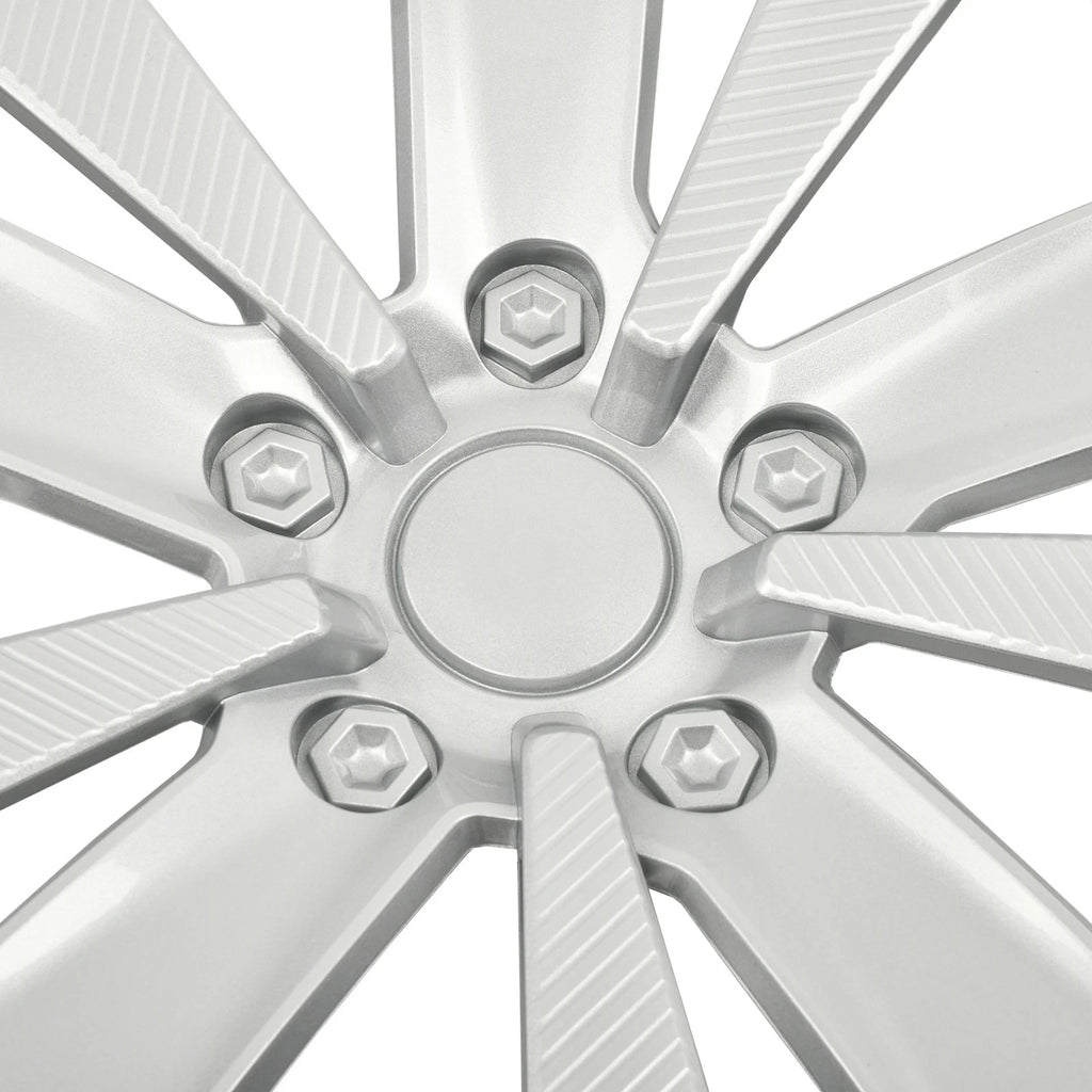Set of 4 Hub Caps for Subaru Impreza (2017–2023) - OE Style Silver
