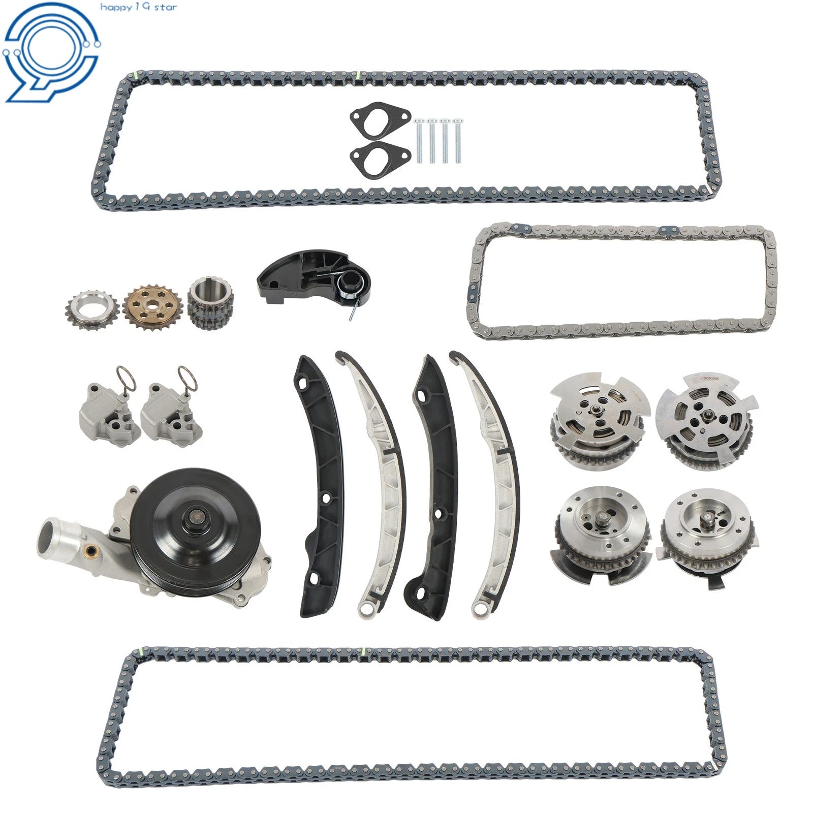Timing Chain Kit with Water Pump for Land Rover Range Rover Discovery (2005–2016)