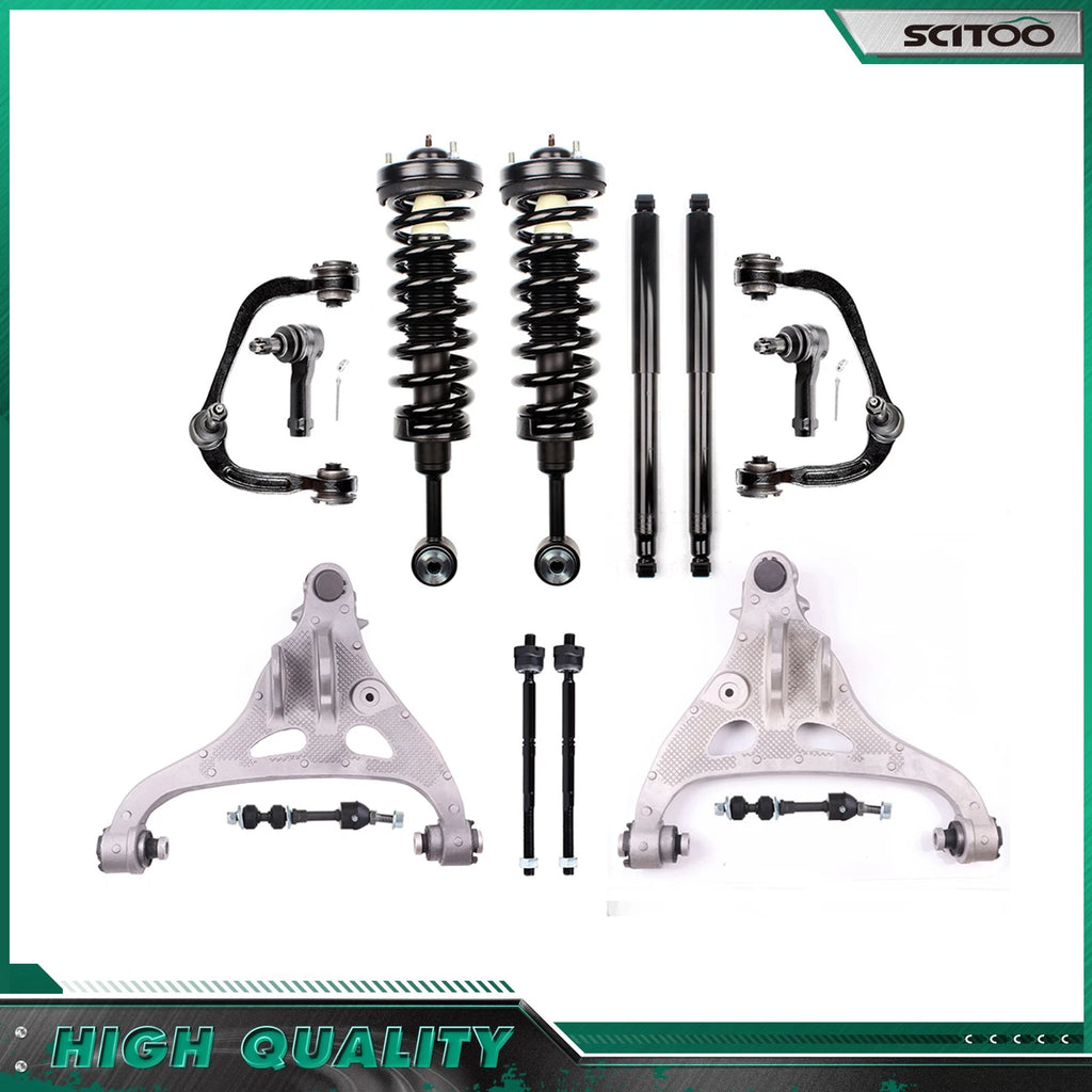 Front Strut & Rear Shock Set for Ford F-150 (2004–2008)