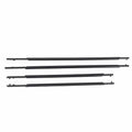 Set of 4 Window Belt Weatherstrips for Toyota Prius (2010–2015) 75720-47021