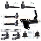 Set of 9 Front Ball Joints Tie Rods Suspension Kit for Nissan Pickup (1995–1997)