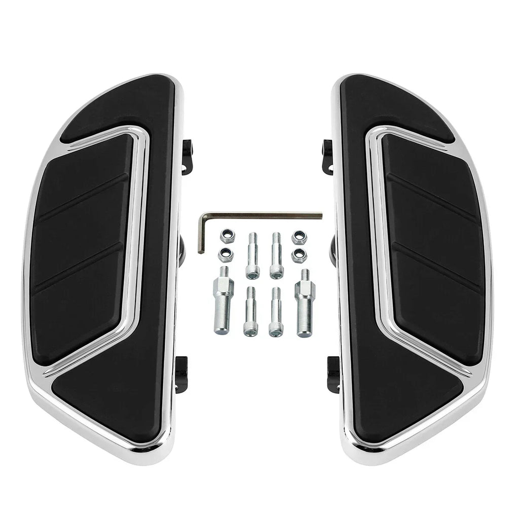 Chrome Driver Floorboards Footboards Bracket for Harley Road Glide (2014-2024)