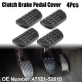 Set of 4 Anti-Slip Clutch Brake Pedal Covers for Toyota RAV4 