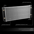 Aluminum Core Radiator for Chevy Kodiak/GMC Topkick C4500/5500/6500/7500 (2003–2007)