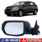 Left Side Mirror with Signal Light for Honda HR-V (2016–2018)