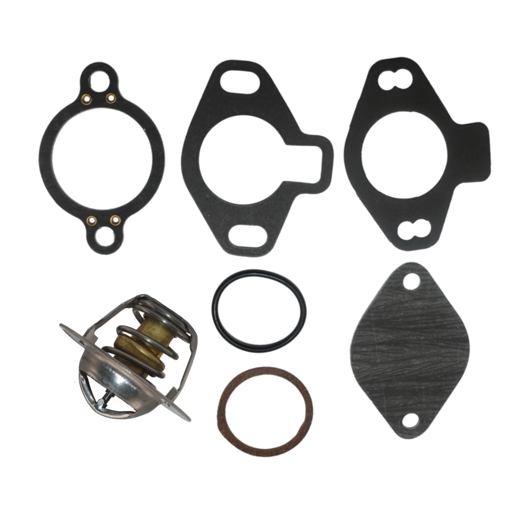 Thermostat Kit 140°F for Mercruiser Sterndrive V6 V8 (807252Q4, 18-3668, 13390)