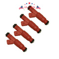Set of 4 Fuel Injectors for VW Audi Ford 1.8T Turbo