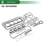 Set of 1 Cylinder Head Gasket Kit No. 2091042D00 for Hyundai H100 (D4BH)
