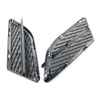 Front Bumper Lower Grille Trim Inserts for BMW 3 Series E90 E91 (2009-2012)