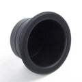 Cup Holder for RV Car Marine Boat Trailer (Plastic Black)