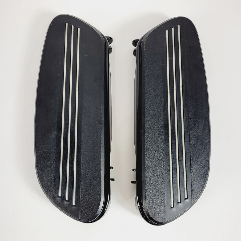 Black Streamliner Rider Footboards for Harley-Davidson Touring (1986–2024) 50501801