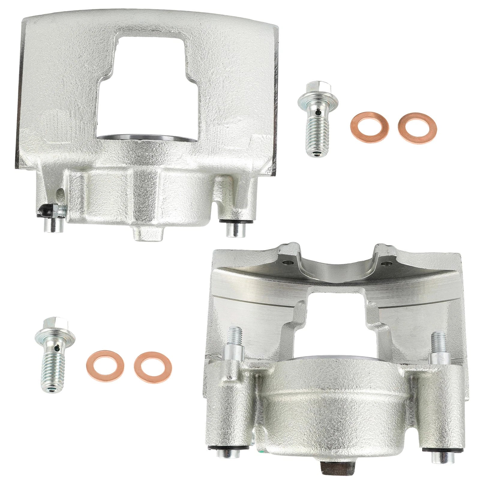 Front Brake Calipers for Chevrolet C3500 (1990–2000) - Set of 2