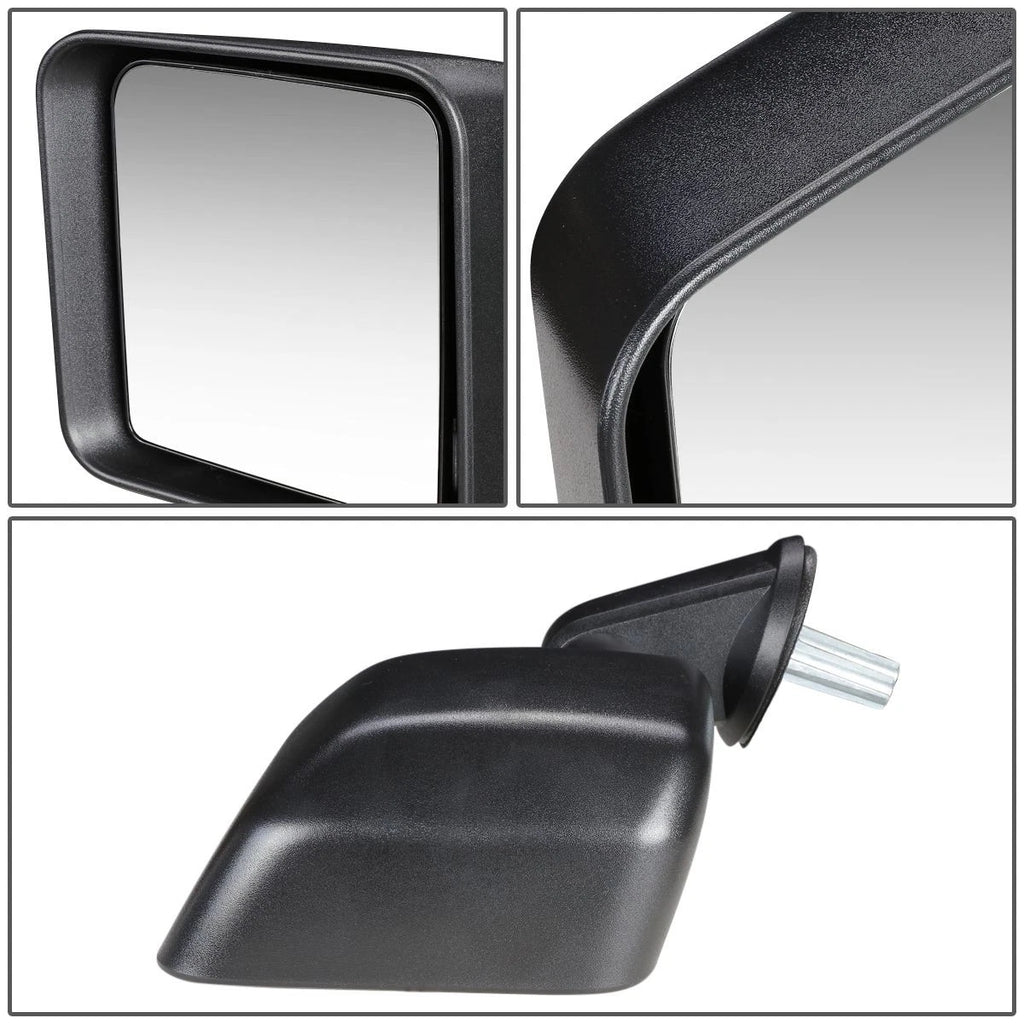 OE Style Manual Side View Door Mirror Left for Jeep Wrangler JK (2007–2018) CH1320271