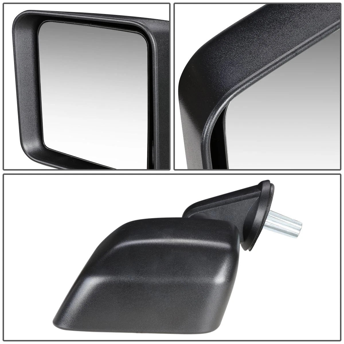OE Style Manual Side View Door Mirror Left for Jeep Wrangler JK (2007–2018) CH1320271