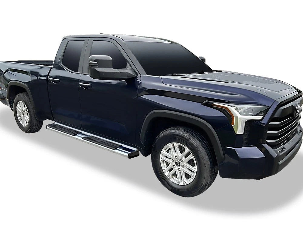 Chrome OE Style Running Boards for Toyota Tundra (2022–2026)