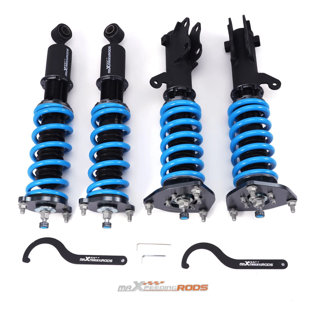 2X T6 Coilovers 24-Step Adj. Damper for Mitsubishi Eclipse (2000–2005)